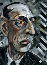 Caricature of Igor Stravinsky